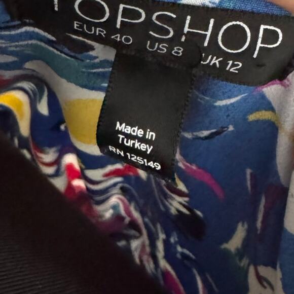 Summer Floral Wrap Sundress‎ TopShop 8 - Picture 4 of 4